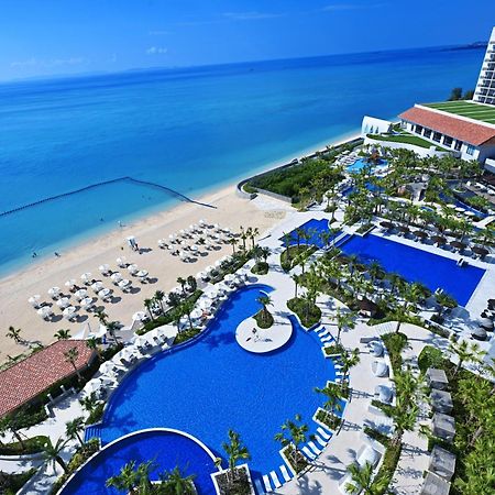 Ryukyu Hotel & Resort Nashiro Beach Itoman Exterior photo Aerial view of the resort