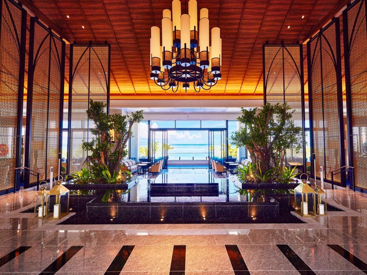 Ryukyu Hotel & Resort Nashiro Beach Itoman Exterior photo The lobby of the hotel